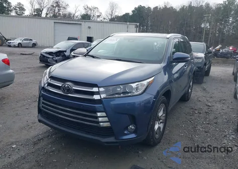 2018 Toyota Highlander Limited z USA, uszkodzony, nr VIN 5TDYZRFH1JS238884
